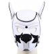 PUPPY FOX Neoprene Hood Black-White