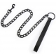 Halsband und Leine Ball Top Schwarz