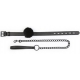 Halsband und Leine Ball Top Schwarz