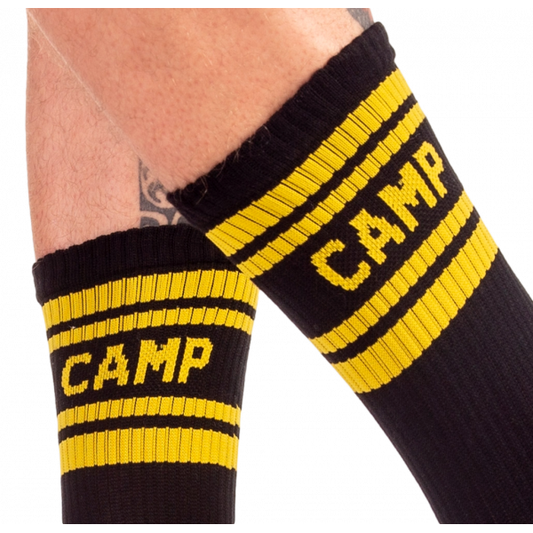 Camp Socken Schwarz-Gelb