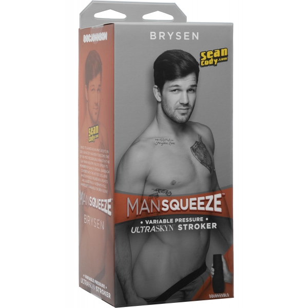 Man Squeeze Brysen Masturbator