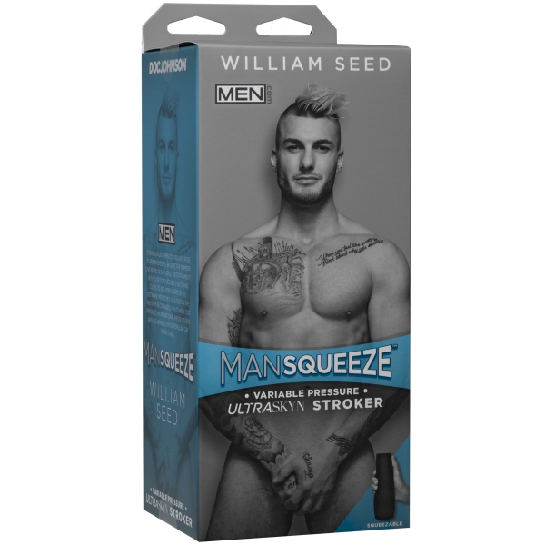 Masturbador realista Man Squeeze William Seed