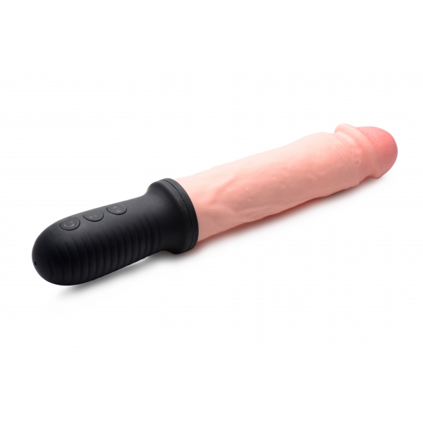 Pega de Dildo com Linguado Automático 17 x 4 cm