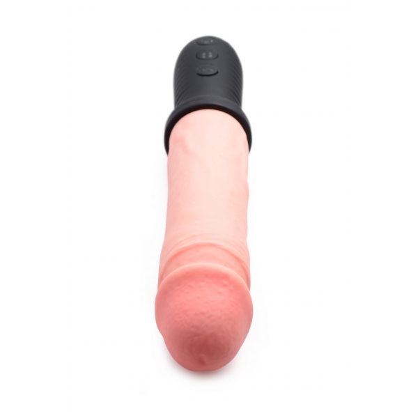 Pega de Dildo com Linguado Automático 17 x 4 cm