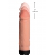 Dildo Handvat met Auto Pounder 17 x 4 cm