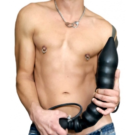 Inflatable dildo with handle Fuck Slut 27 x 6.5 cm