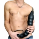 Inflatable dildo with handle Fuck Slut 27 x 6.5 cm