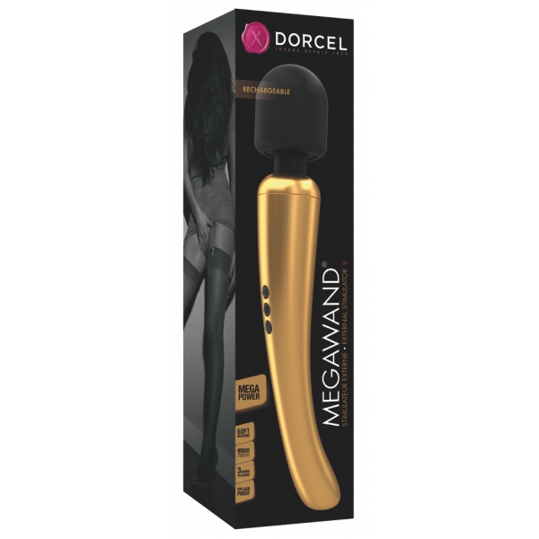MegaWand Dorcel - Tête 55mm Gold