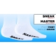 SNEAK MASTER Socken Weiß-Schwarz