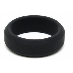 Rimba Silicone Cockring Zachte Ring 18mm Zwart