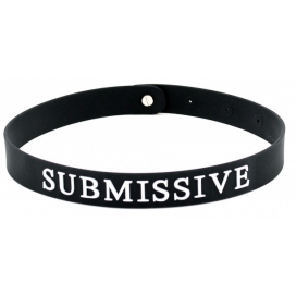 Silicone necklace Submissive
