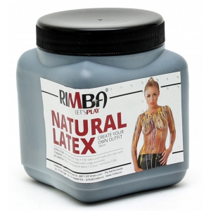 Rimba Vloeibare Latex Zwart 500mL