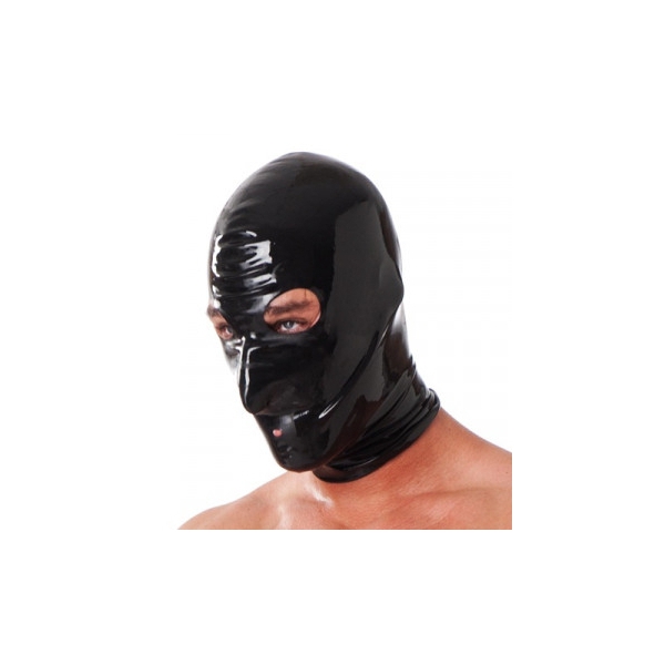 Black Latex Hood