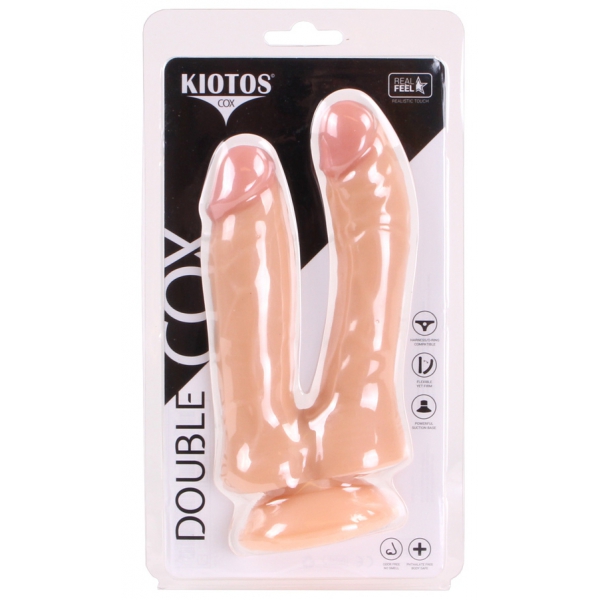 Doppel-Cox-Dildo 13 x 3,5 cm