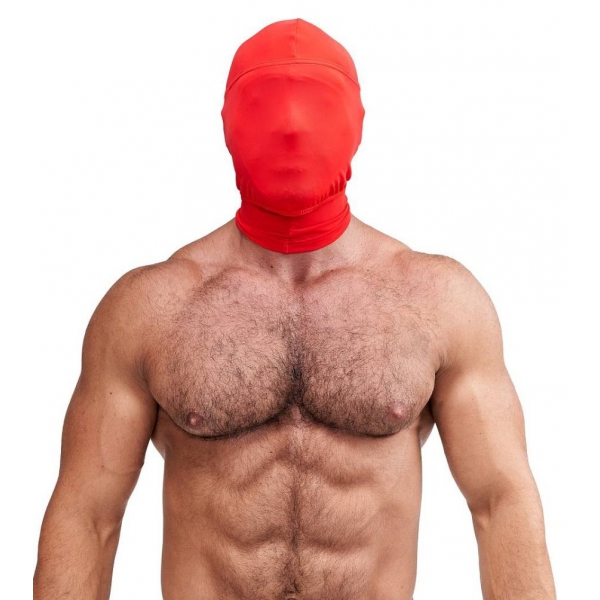 Mister B Balaclava de lycra vermelha