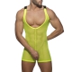 Mesh Wrestling Suit Fluo