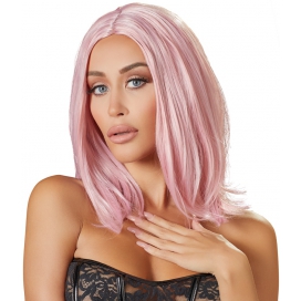 Cottelli Accessoires Wig Mid-Length Hair Pink