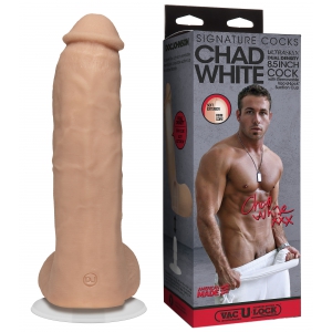 Signature Cocks Dildo Realista Actor Chad Branco 17 x 5 cm