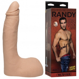 Consolador realista Actor Randy 17 x 5 cm