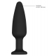 Silicone Cone Diamond Plug 9 x 3 cm