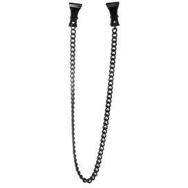 PINCH Chain Nipple Clips 35cm Black