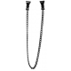 PINCH Chain Nipple Clips 35cm Black