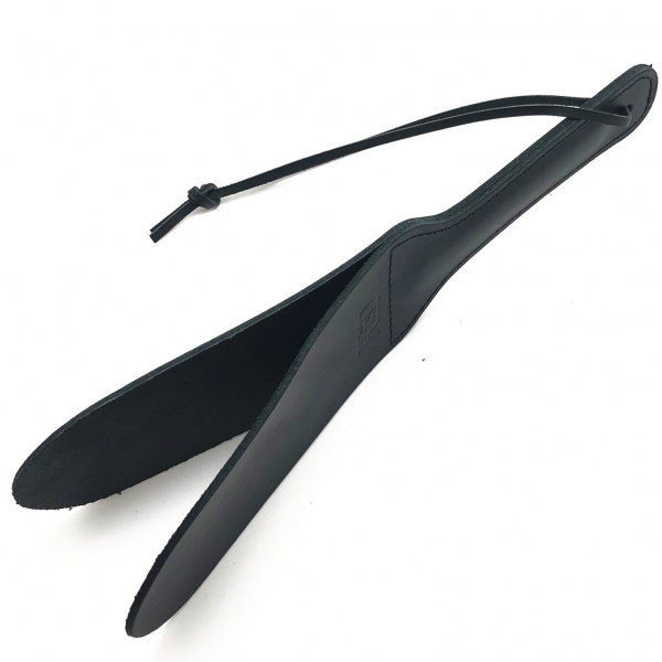 Double leather paddle - 31cm X 7cm