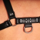 Leather Harness Black
