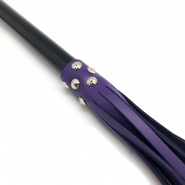 MARTINET IN PURPLE LEATHER - 78cm - HOLZGRIFF