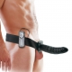 Vibrating Hollow Belt Dildo 21 x 4.5 cm