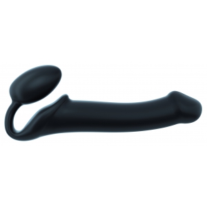 strap on me Dildo + Plug STRAP-ON-ME Bendable L 16 x 3.7 cm Black