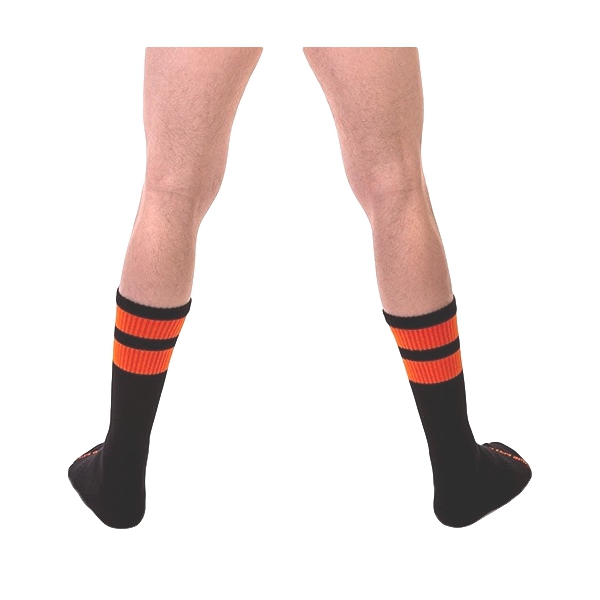 Gym Socks Socken Schwarz-Neon-Orange