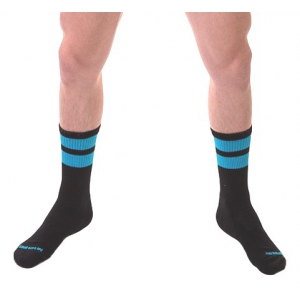 Barcode Berlin Gym Socks Black-Blue