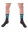 Chaussettes Gym Socks Noir-Bleu fluo