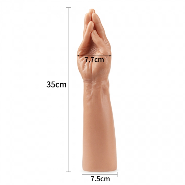 Pugno braccio color carne 36 x 7,5 cm