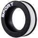 Cockring Silicone Sneaker Black-White