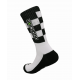 Chaussettes SOCKS Addiction Damier Blanc-Noir