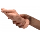La mano del puño del relleno 19 x 7 cm