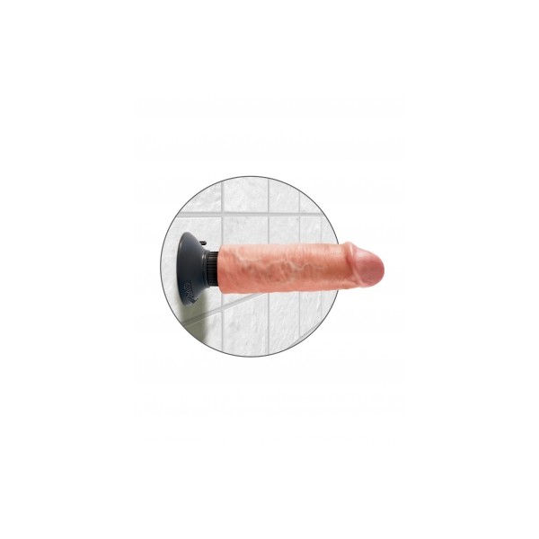 Consolador vibrador King Cock 16 x 4,5 cm