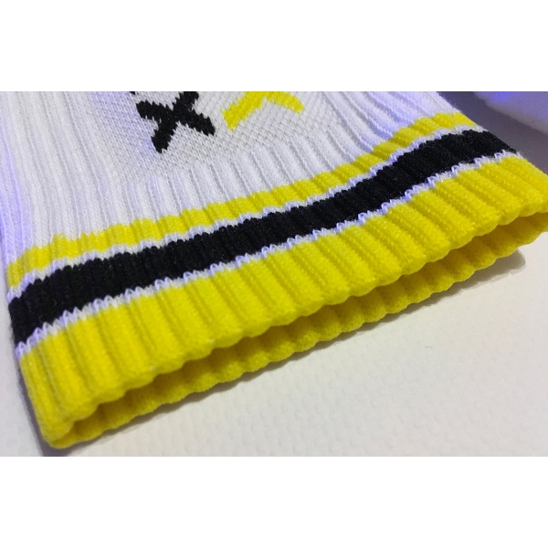 STINKY SOXX Socks White-Yellow