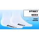 STINKY SOXX Socks White-Yellow