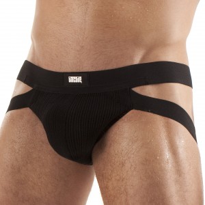 Barcode Berlin Jockstrap Swim Anton Black