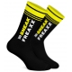 BIG STRIPE Socken Schwarz-Gelb