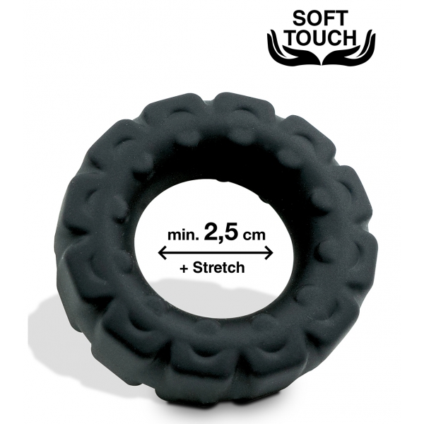 Pneus de Silicone para Anel de Pénis 25mm