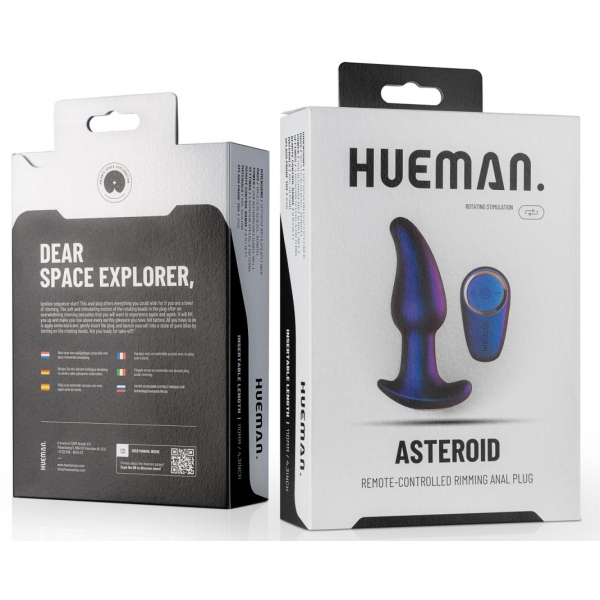 Plug Vibrant Asteroid Hueman 11 x 4.3cm