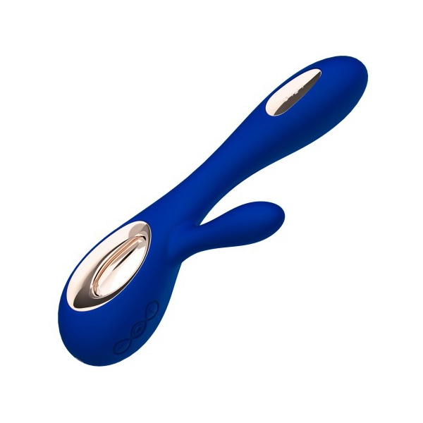 Soraya Wave Vibrator 22 x 3,8 cm Nacht Blauw