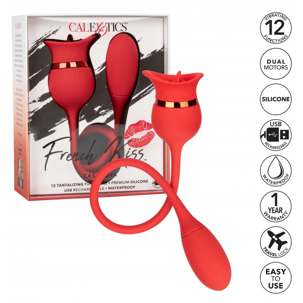 French Kiss Casanova 2 in 1 rosso