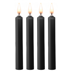 Ouch! Set aus 4 Mini-Kerzen SM Wax Schwarz