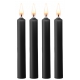 Set aus 4 Mini-Kerzen SM Wax Schwarz