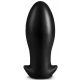 Plug Silicone Saurus Egg XXL 18.5 x 8.3cm Noir
